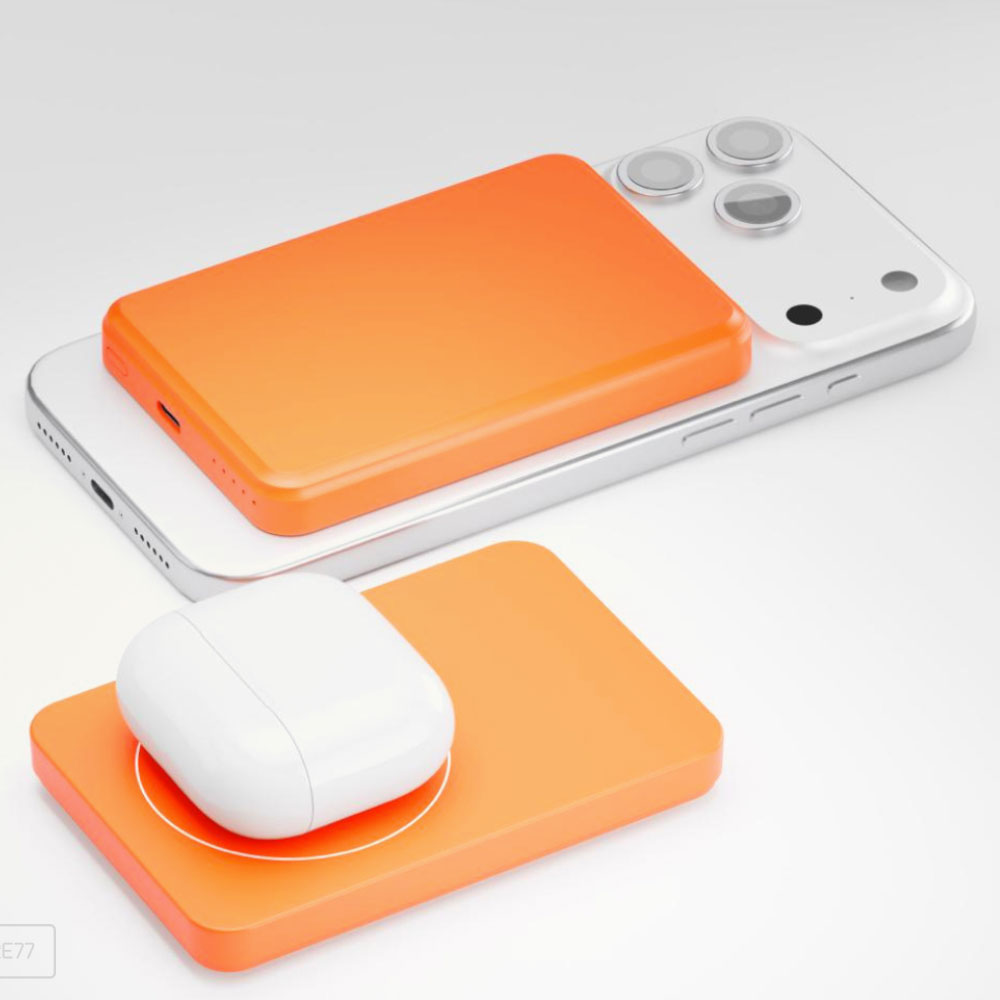 PowerBank-MagSafe-VLP-LITE-Power-Snap-5000mAh-Orange-3